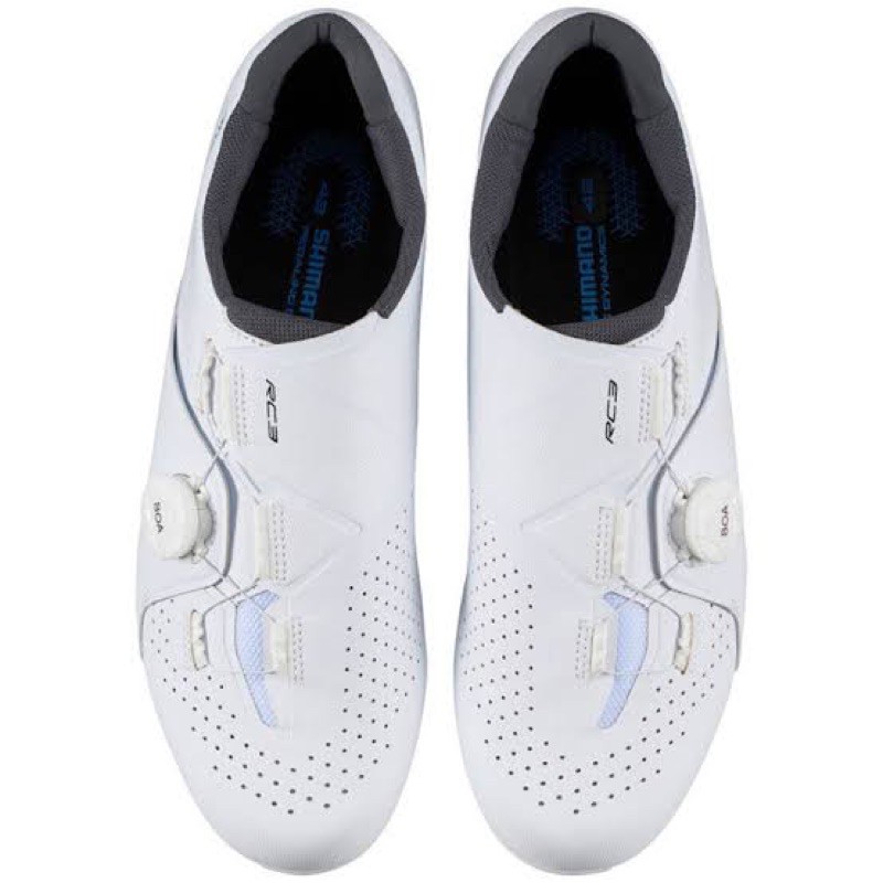 SHIMANO RC3 / RC300 Wide Shoes White size LENGKAP