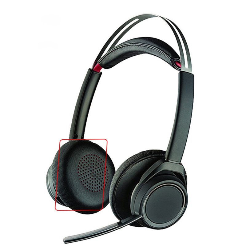 Btsg Busa Headphone Bentuk Bulat Untuk Plantantronics Voyager Focus UC B825