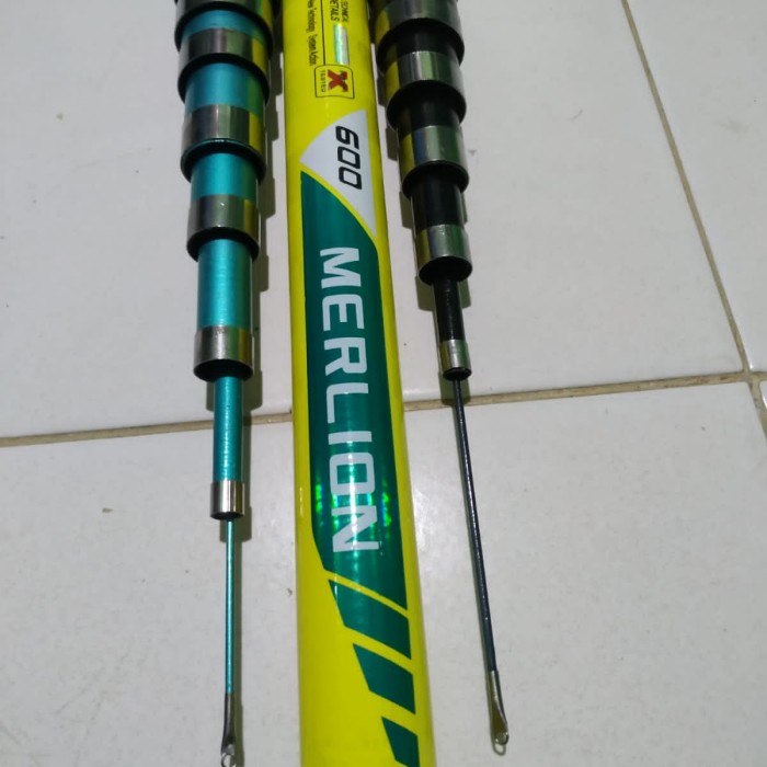 Joran Tegek Ikan Gabus Kaku Solid 8, 7, 6 M Tongkat Bendera Giant Flag