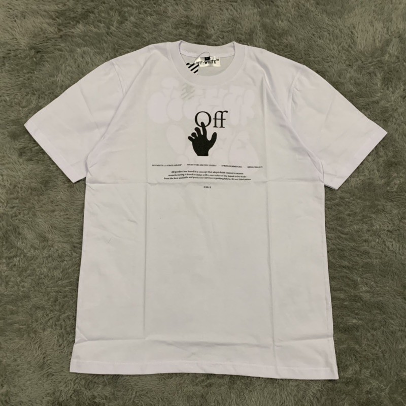 Kaos Tshirt Off White Gravity Mirror