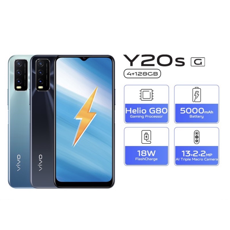 VIVO Y20sg 4/128gb - Garansi Resmi