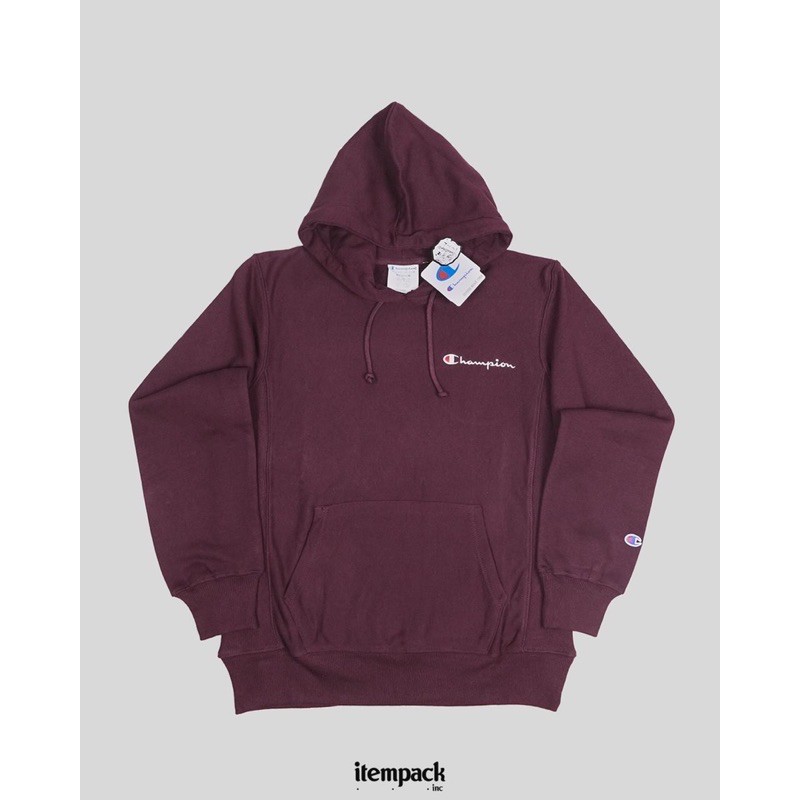 Champion Reverse Weave Hoodie Maroon