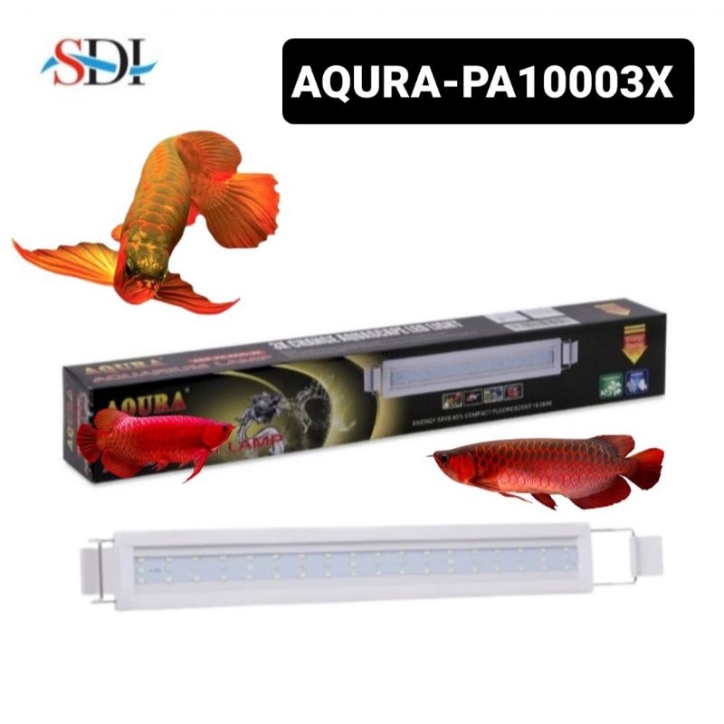 AQURA ASP S1000 3KALI GANTI MODE LAMPU LED AQUARIUM LAMPU AQUASCAPE