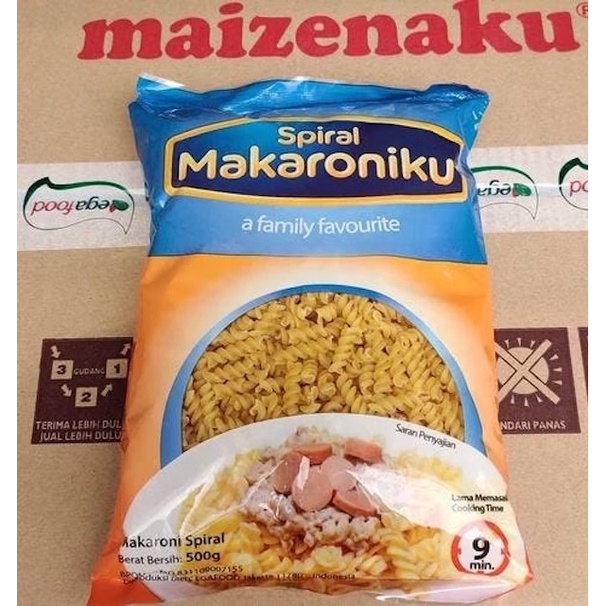 makaroniku spiral 100gr no packing