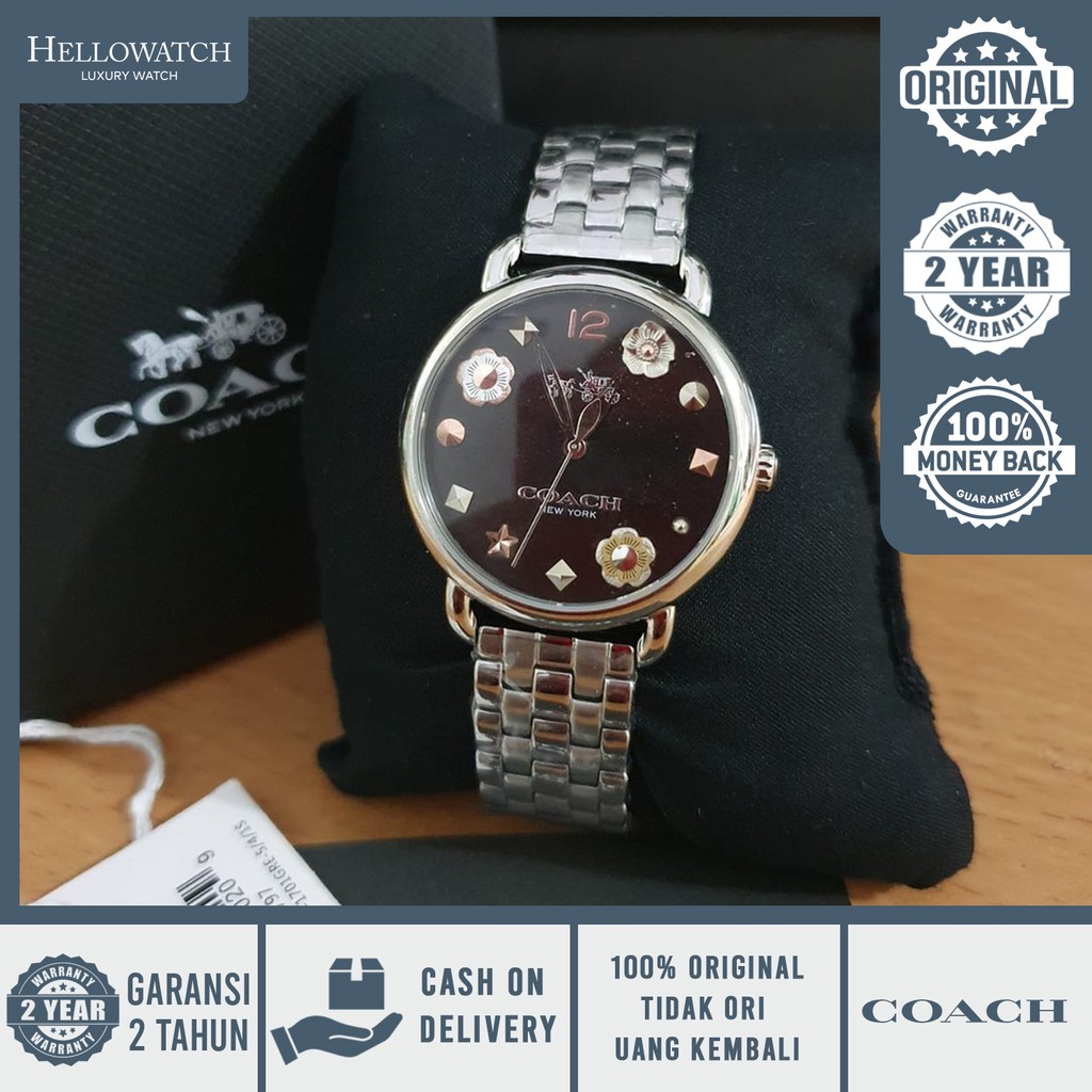 [ ORIGINAL - COACH WATCH ] Coach 1448234 Stainless Steel Strap