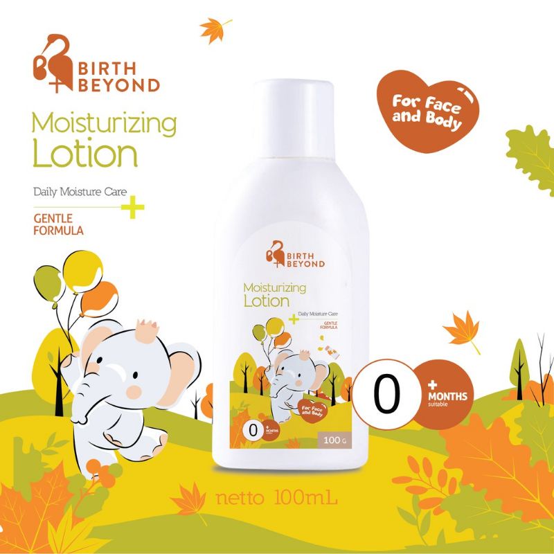 Birth Beyond Baby Powder Cologne Hair Lotion Moisturizing Lotion Calming Oil 100ml bukan Cussons Zwitsal