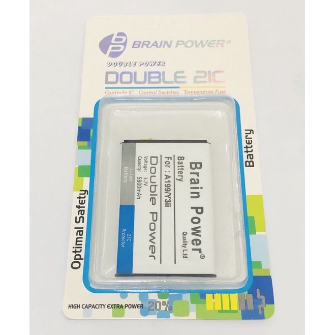 Battery batre Huawei Y3ii - A199 Brain power
