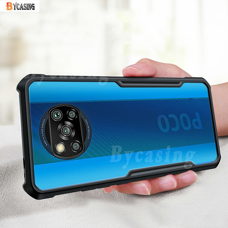 Soft Case Hp Transparan Anti Jatuh Untuk Xiaomi Poco X3 NFC/ Mi 10tpro / Mi 11/  Redmi 9 / 9a / 9s / 9pro / Note 8 / 8t / K30