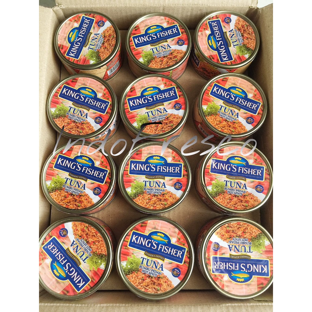 

PROMO KING'S FISHER TUNA HOT SPICY- TUNA KALENG 170G- 1DUS KHUSUS GOSEND TERMURAH