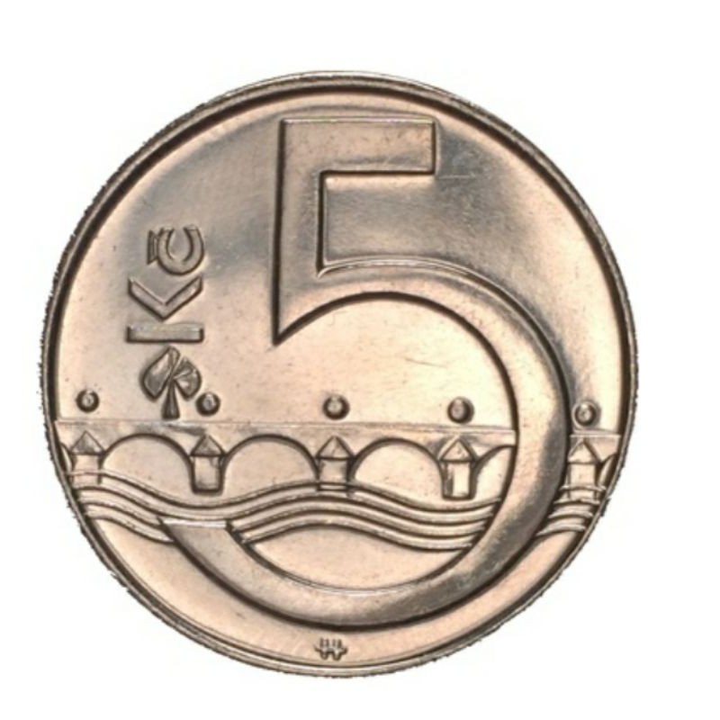 Coin Ceska 5 korun 1993