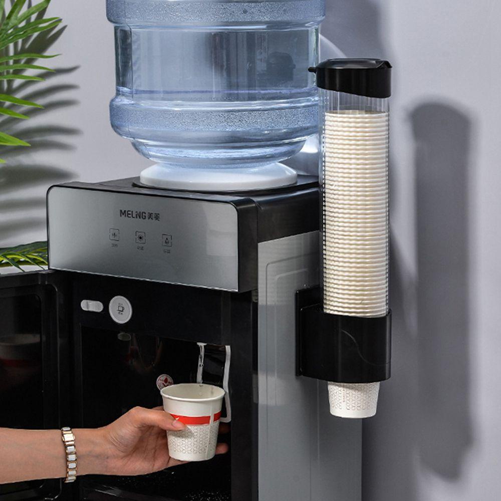 Nickolas1 Cup Dispenser Untuk Water Dispenser Cone Atau Flat Bottom Cups Dustproof Wall Mounted Automatic Cup Remover