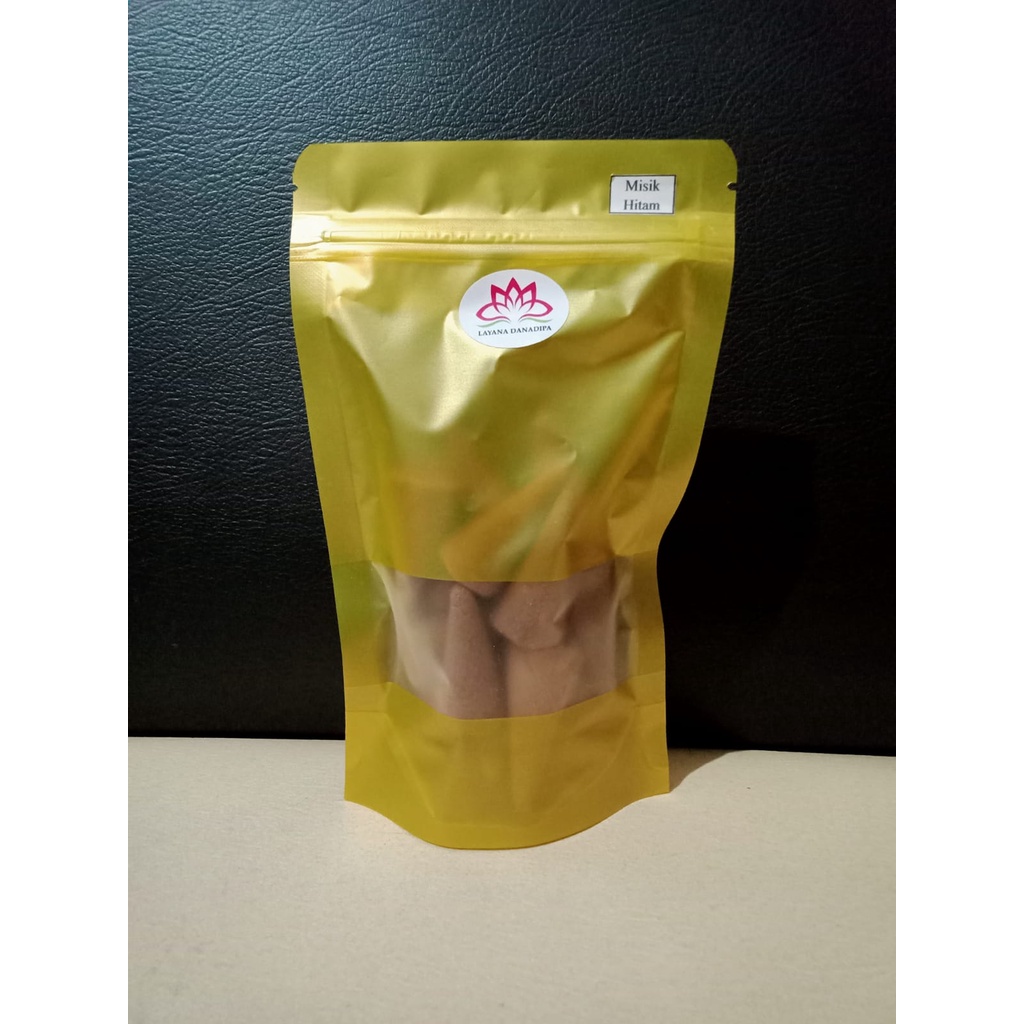 Dupa Bukhur Kerucut Layana Aroma Misik Hitam Isi 16 Dupa