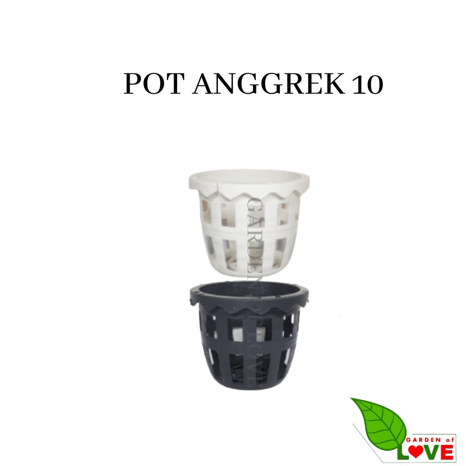 Pot Anggrek Orchid 10cm Pot Anggrek Plastik 10 Cm Murah / Pot Anggrek Tempel Sabut Kelapa Kayu