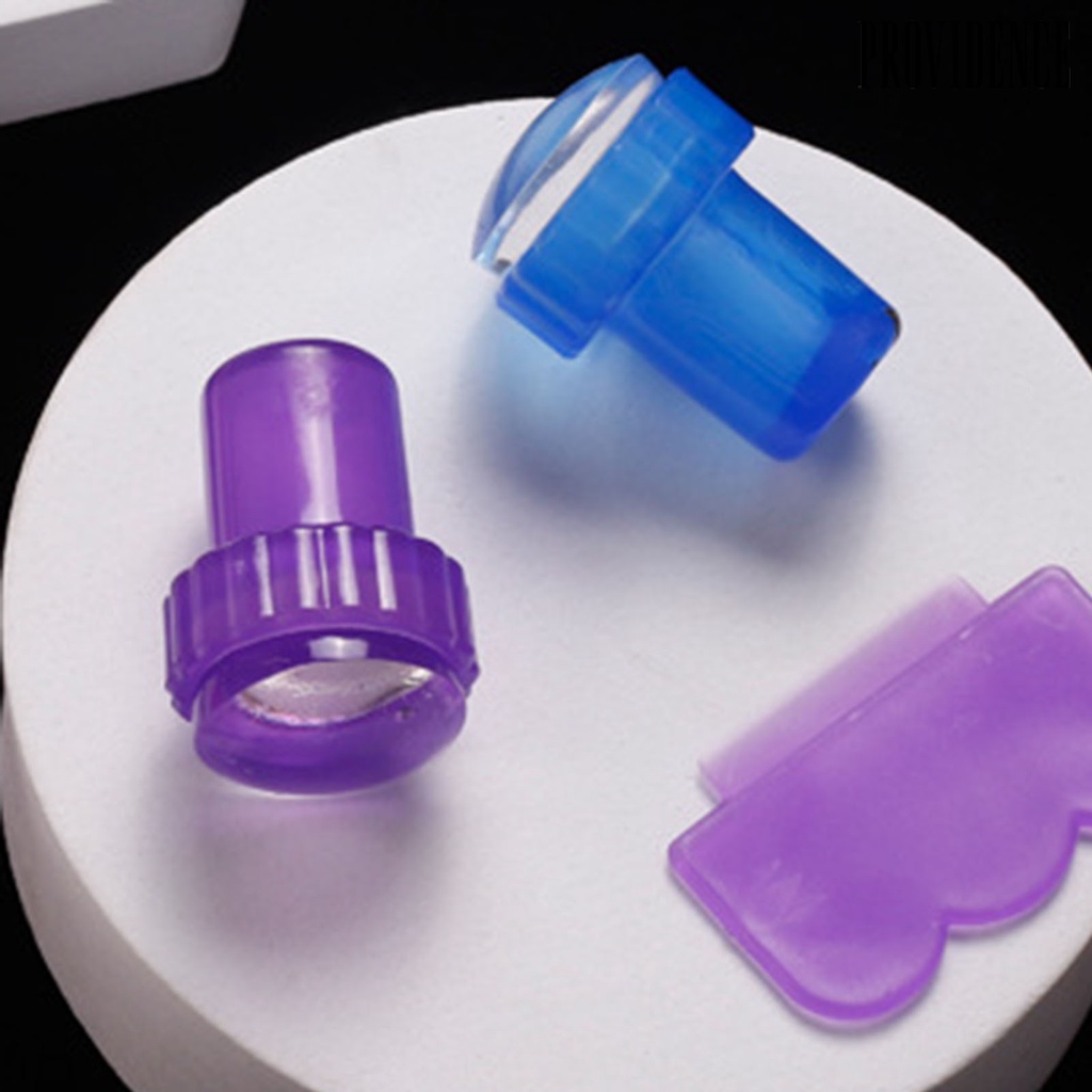 Providence 1 Set Stempel Nail Art Portable Anti Kotor Mudah Digunakan