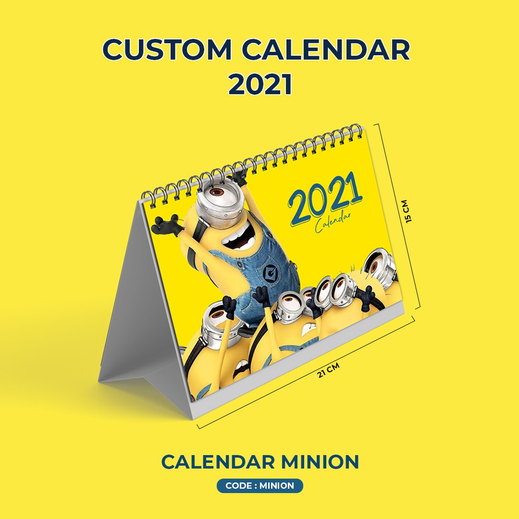 

Kalender Meja 2021 (MINION)