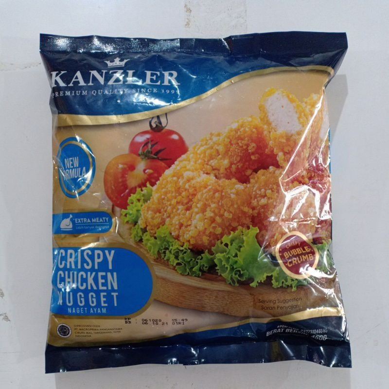 

Kanzler crispy chicken nugget 450gr