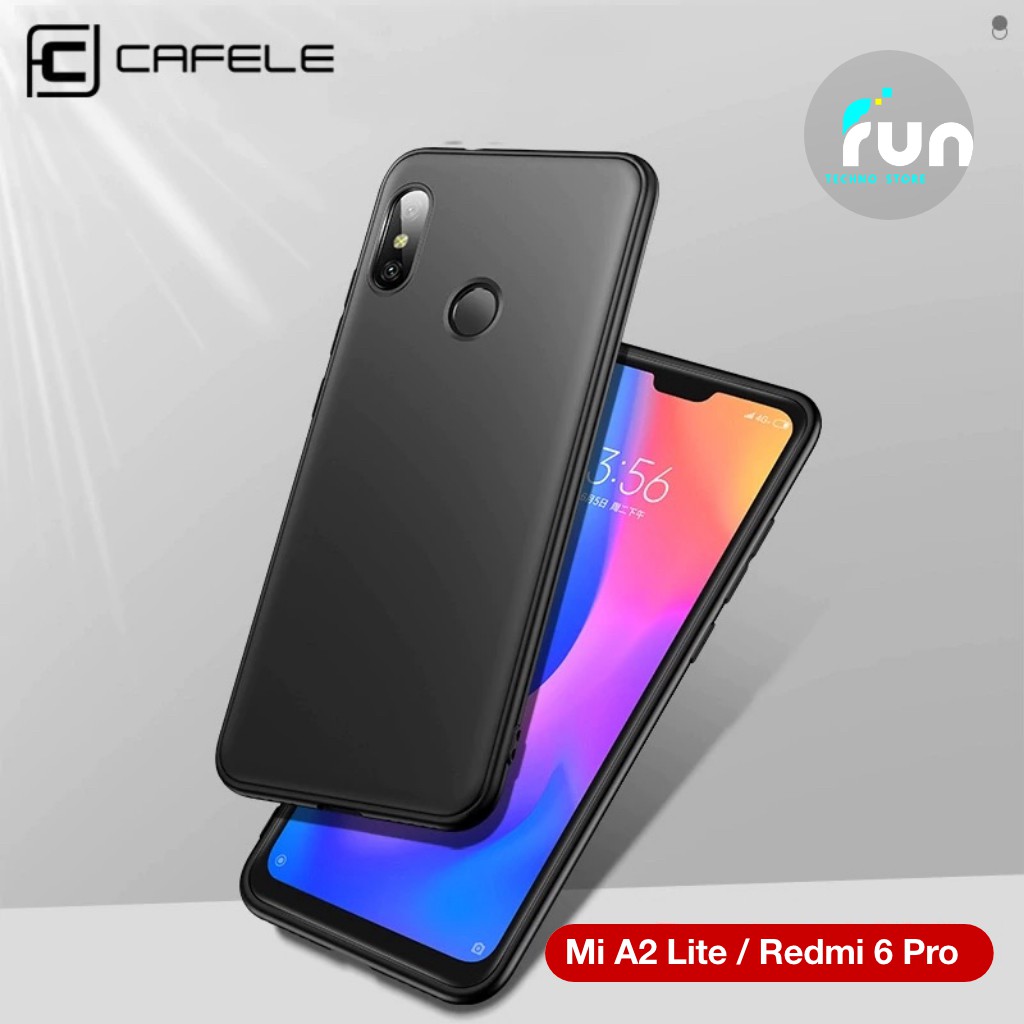 Original CAFELE Mi A2 Lite / Redmi 6 Pro TPU Softcase Casing Silikon