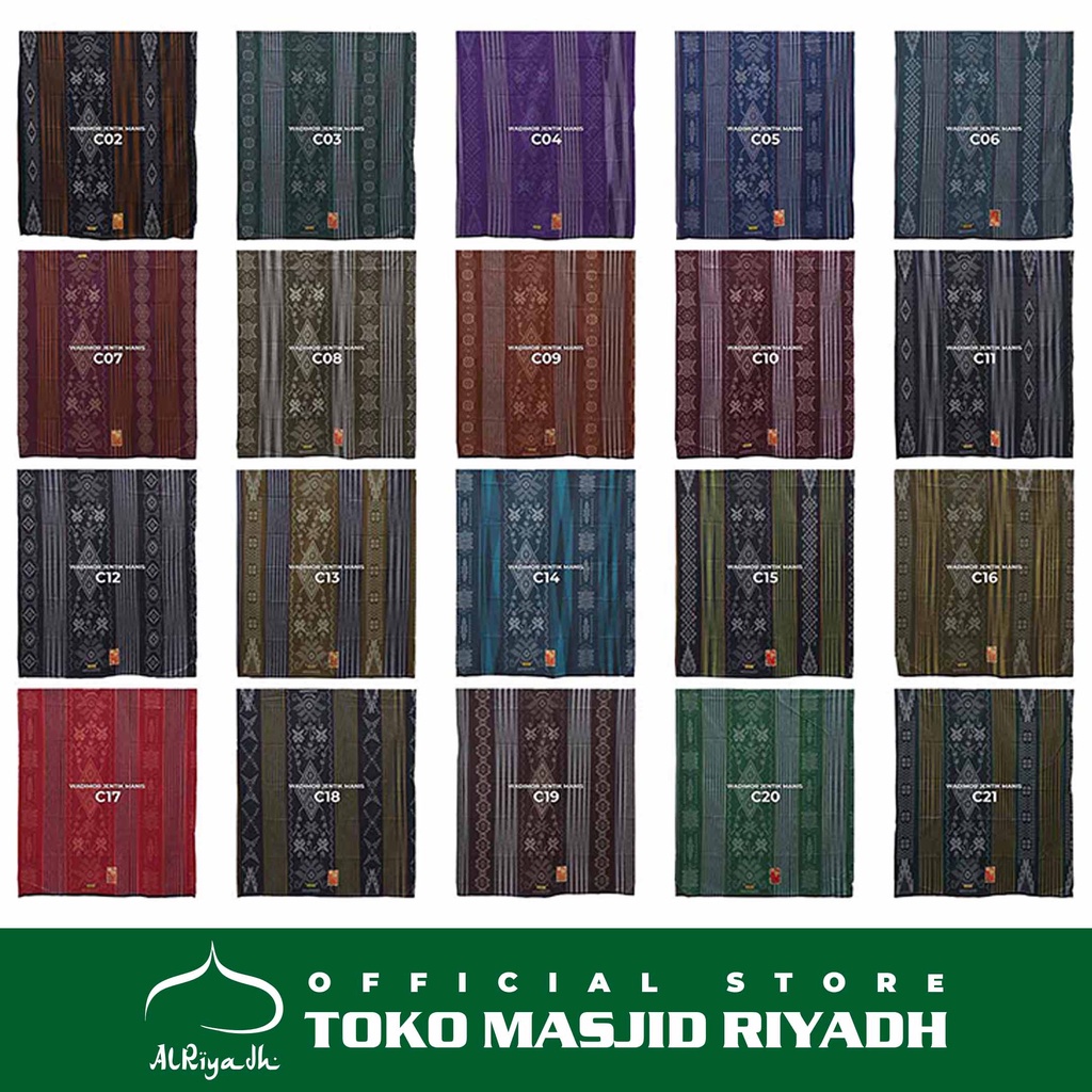 Sarung Wadimor Motif Jentik Manis