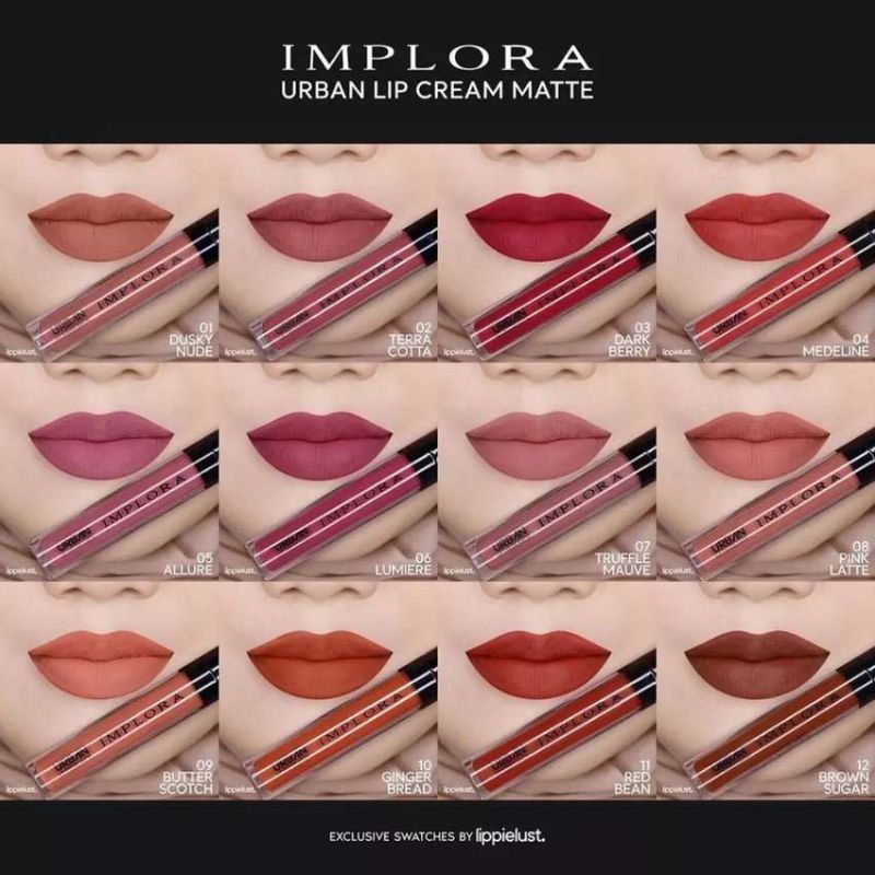 LIPSTIK IMPLORA MATTE / URBAN IMPLORA MATTE / URBAN LIP CREAM IMPLORA