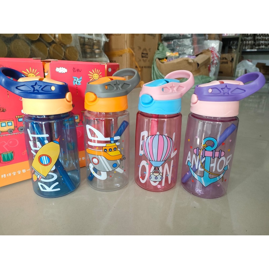 BOTOL MINUM ANAK TRANS COUNTRY SEA Ukuran 480 ml