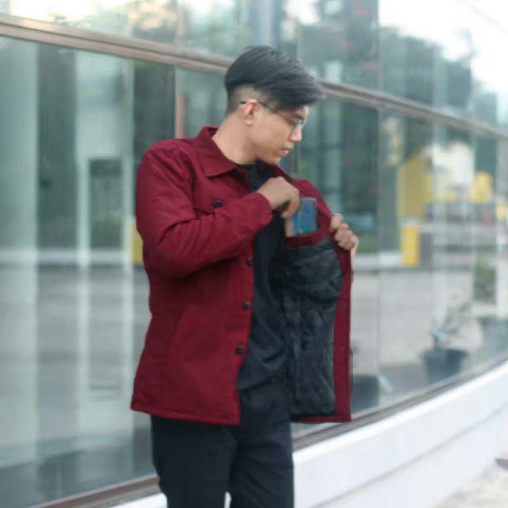 Jaket Semi Parka Original Indigo