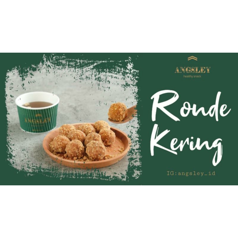 

Wedang Ronde / Ronde Frozen /Cemilan Sehat / Ronde