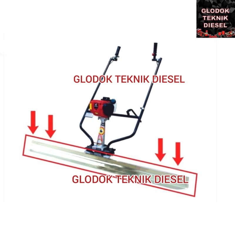 

Pisau Perata Semen Atau Beton Blade Concrete Screed 3.6M Blade Only