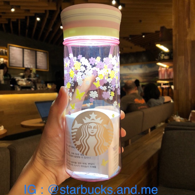 Starbucks Tumbler Korea LED Lantern Spring Butterfly Edition 2018 - limited edition