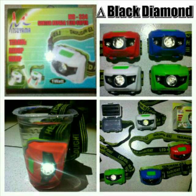 Headlamp senter kepala mata kucing waterproof anti air