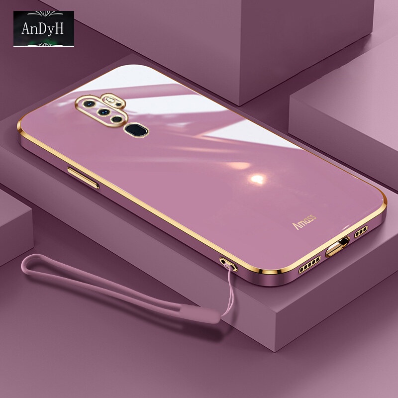 Soft case Silikon Motif AnDyH Dengan lanyard Untuk OPPO A9 2020 A5 2020 A11 A11X