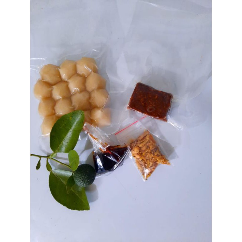 

Cilok Instan bumbu kacang