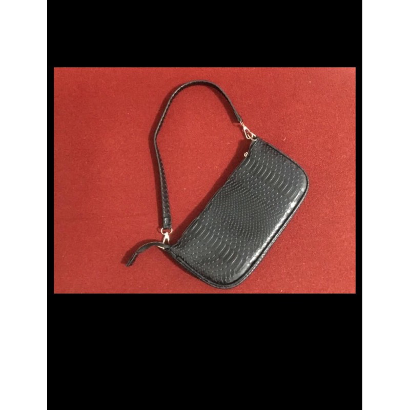 (PRELOVED) Shoulder Bag Croco