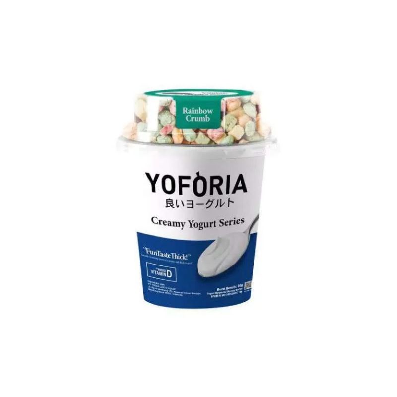 Yoforia Creamy Rainbow Crumb 117g