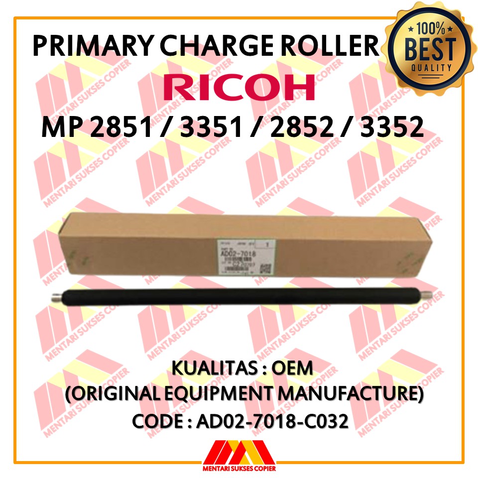 PRIMARY CHARGE ROLLER OEM C RICOH AFICIO 2500 2851 2852 3352