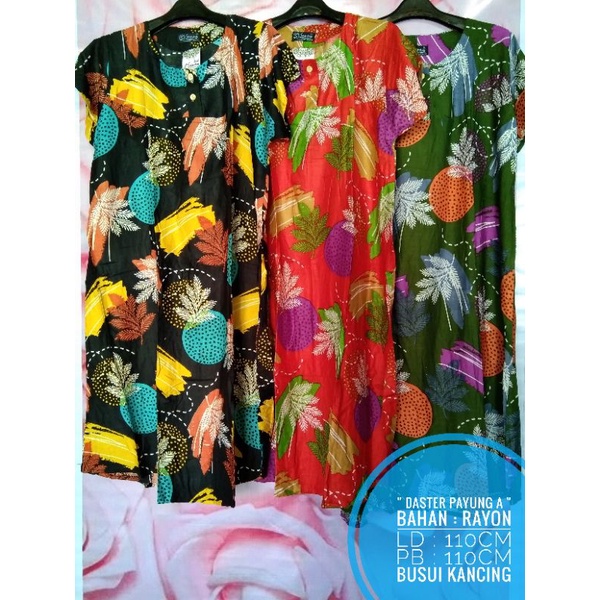 (Motif Baru) Daster Payung Murah / Daster Busui Jumbo / Daster Bumil / Daster Dewasa / Daster Panjan