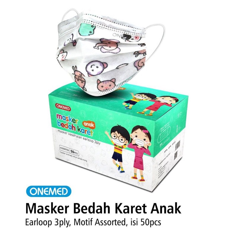 masker medis anak onemed