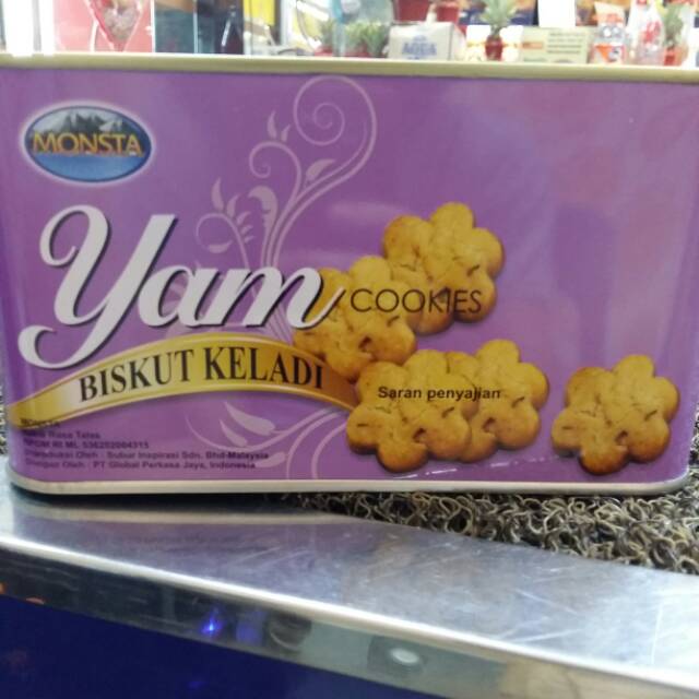 

MONSTA YAM COOKIES biskuit keladi 700gr