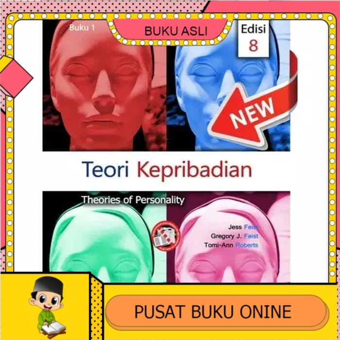 BUKU Teori Kepribadian Edisi 8 Buku 1 Jess Feist Gregory J. Feist Tomi