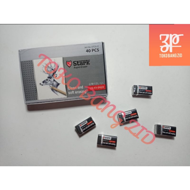 

Penghapus Clean and Soft Erasing 40 pcs / satu pack