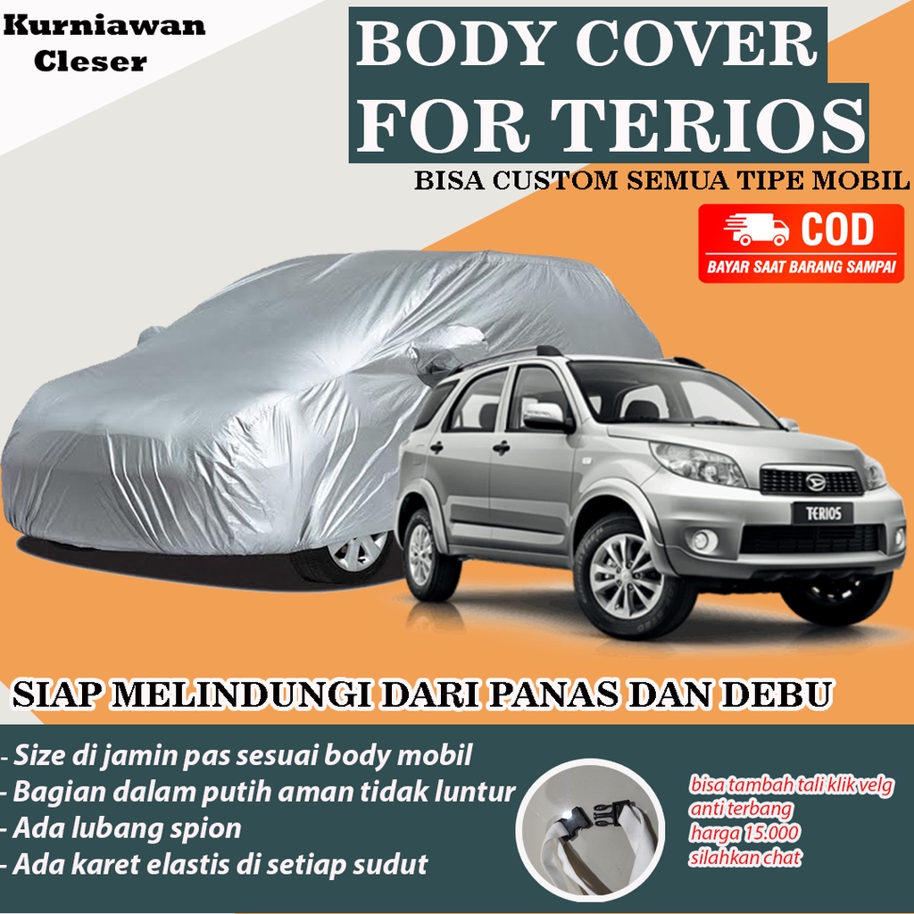 Cover Mobil Daihatsu TERIOS lama / Sarung Cover mobil terios / Selimut Sarung Cover Mantel Mobil TER
