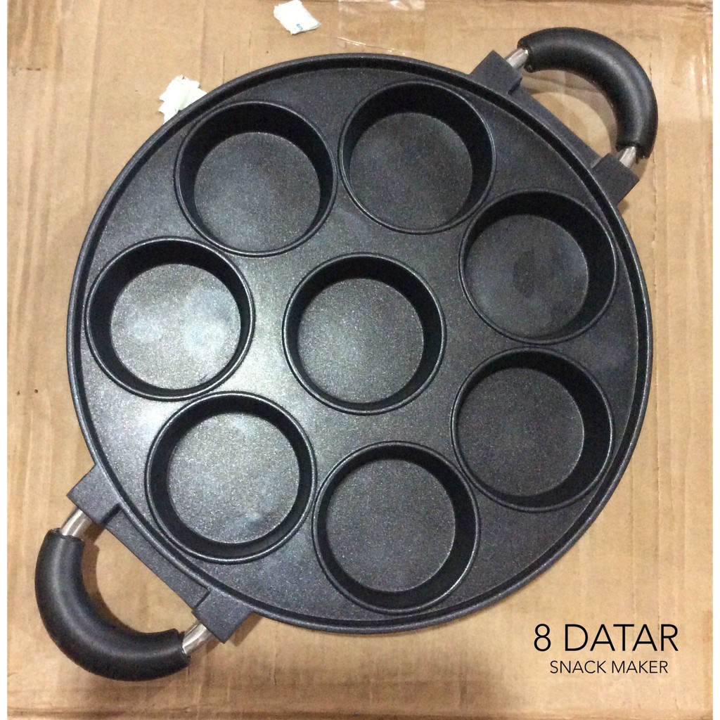 Cetakan Lumpur Apem happycall apem lubang 8 teflon - snack maker 8 holes Cetakan Lumpur teflon