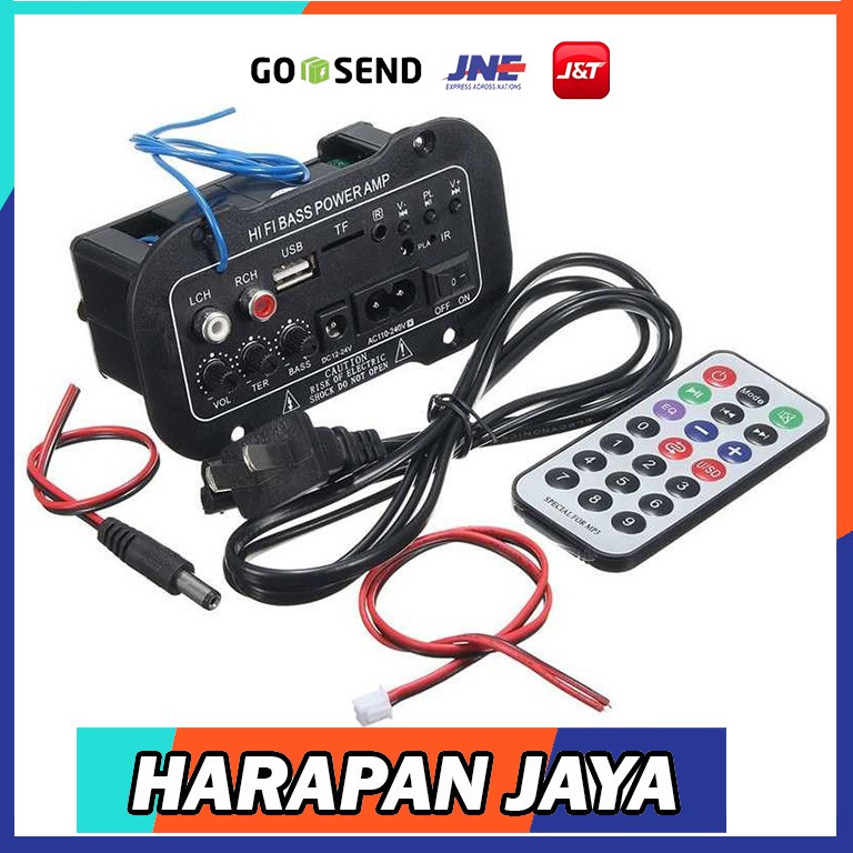 Jual Ampli Amplifier Board Audio Bluetooth USB Radio TF DIY 30W