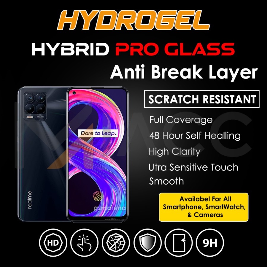 PREMIUM HYDROGEL REALME 8 PRO ANTI GORES FULL SCRE