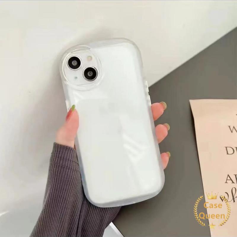 Soft Case TPU Transparan Warna Macaron Untuk iPhone 11 12 13 Pro Max XS Max SE 2020