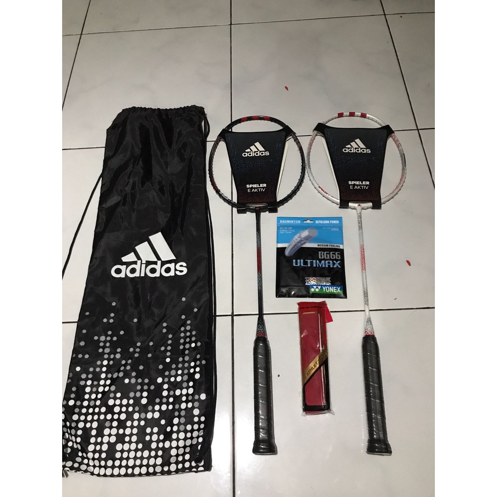 Raket Adidas Spieler E aktiv Original Full Set