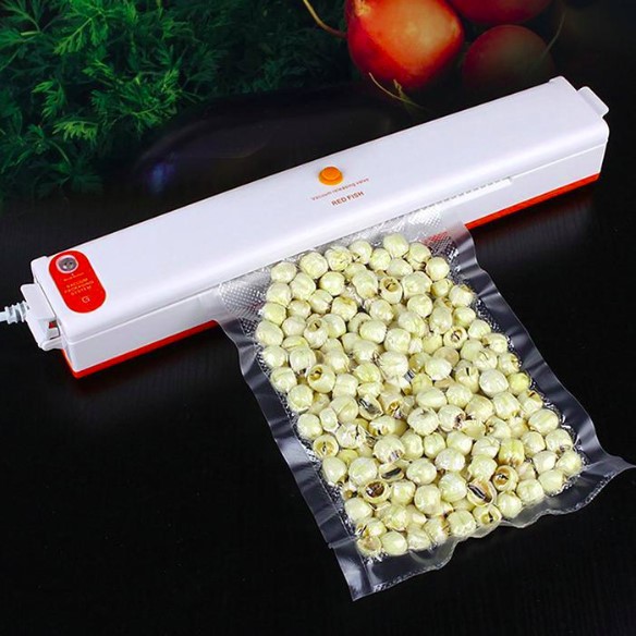 Taffware Pompa Vacuum Sealer Makanan Food Packing Machine - SX-101 - Orange