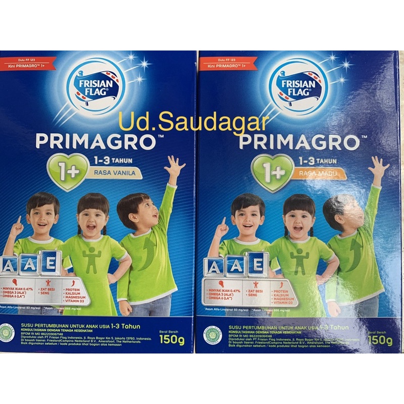 Frisian Flag Primagro 1 Plus 150 Gr Susu Anak Usia 1-3tahun