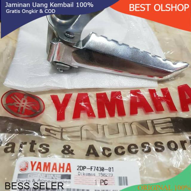 FOOSTEP PIJAKAN KAKI BELAKANG KIRI NMAX ASLI ORI YAMAHA 2DP-F7430