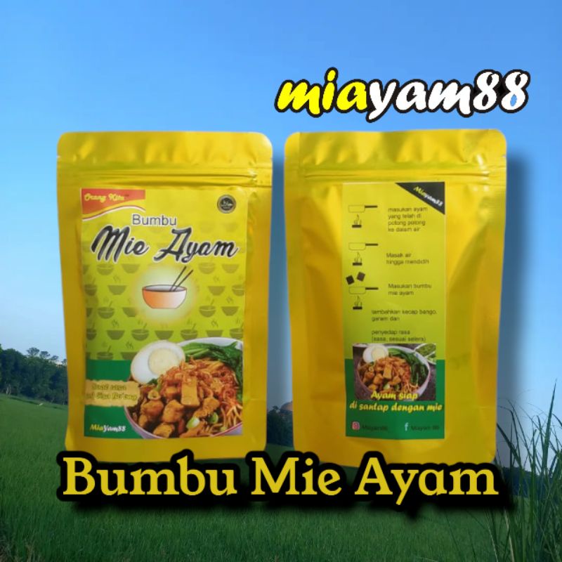 

Miayam88 || BUMBU MIE AYAM SPESIAL