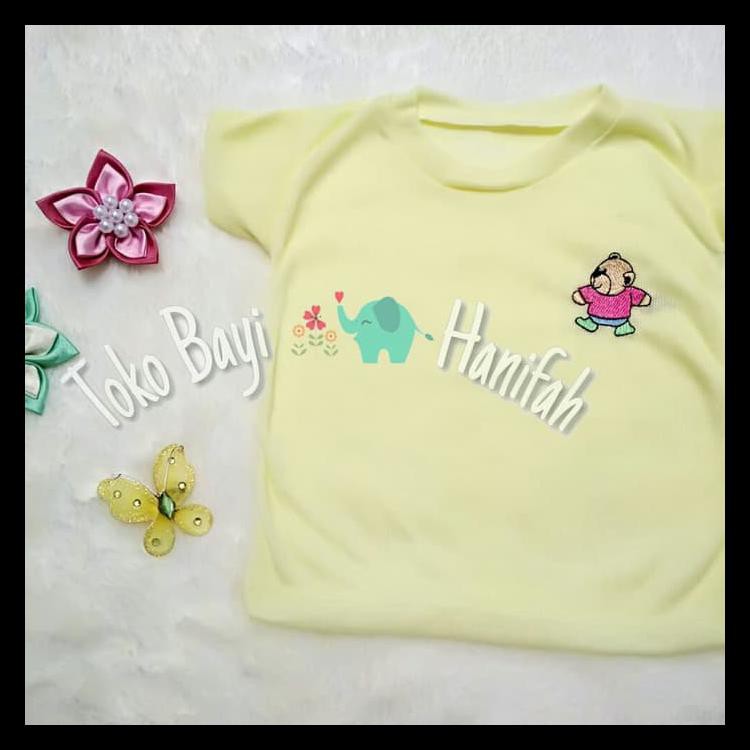 Recommended 1 Lusin Kaos Oblong Baju Bayi Murah Berkualitas